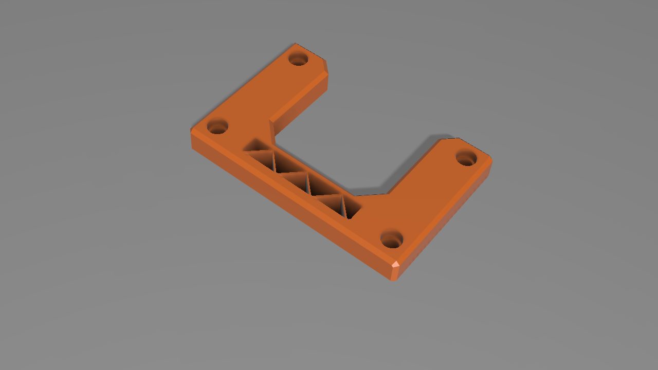 3D printed prototype bracket